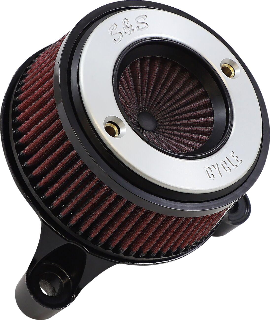 170-0715A - S&S Cycle Air Stinger Stealth Air Cleaner Kit For Harley Davidson FLHR 1584 2008 - Chrome
