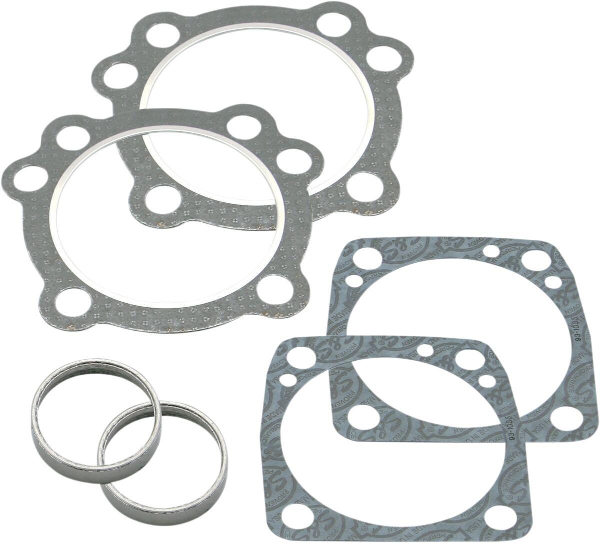 90-1905 - S&S Cycle 3.500" Bore Head Installation Gasket Set For Harley Davidson FLH 1340 1984