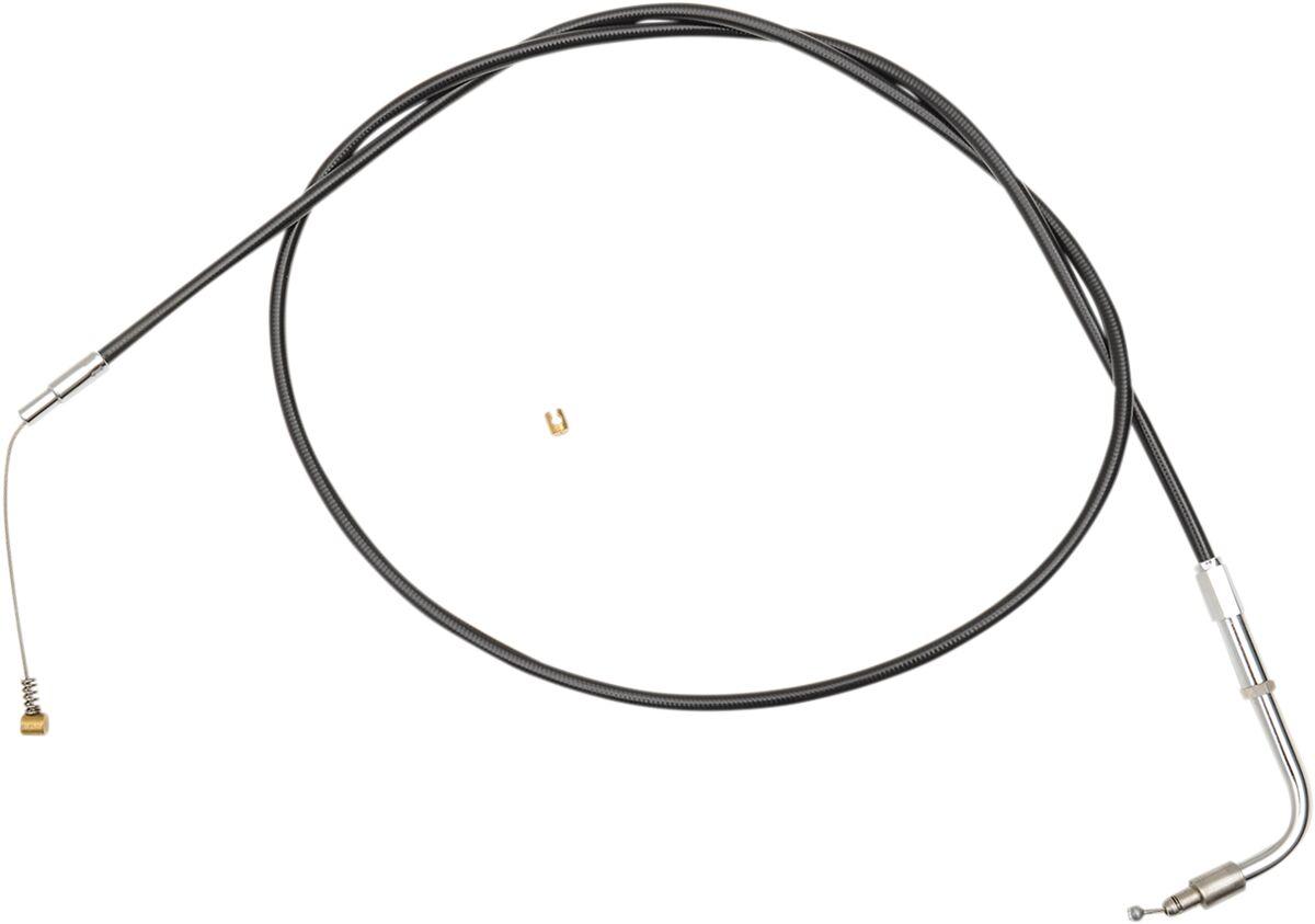 19-0465 - S&S Cycle Vinyl Idle Cable For Harley Davidson FLHR 1340 1996-1998 - Black