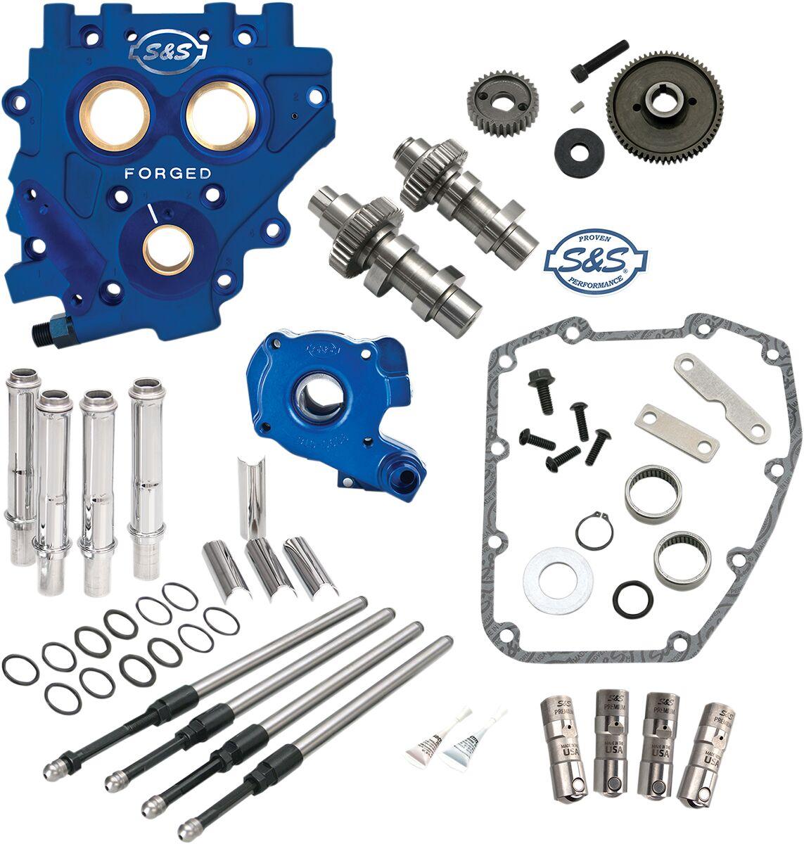 310-0814 - S&S Cycle Gear Drive Cam Chest Kit For Harley Davidson FLD 1690 2012-2013