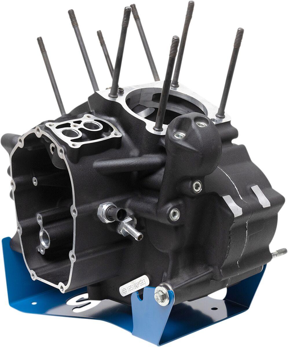 530-0068 - S&S Cycle Engine Stand For Harley Davidson FLDE 1750 2018-2020 - Blue