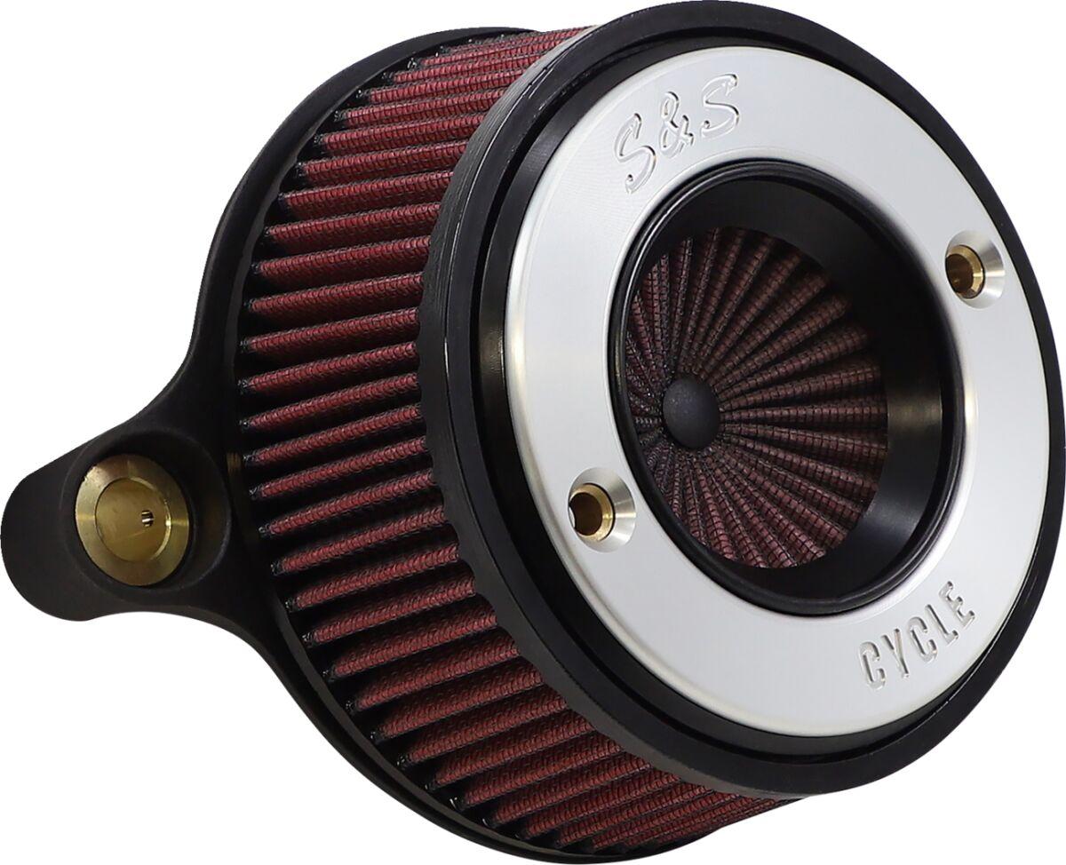 170-0714A - S&S Cycle Air Stinger Stealth Air Cleaner Kit For Harley Davidson FLDE 1750 2018-2020 - Chrome