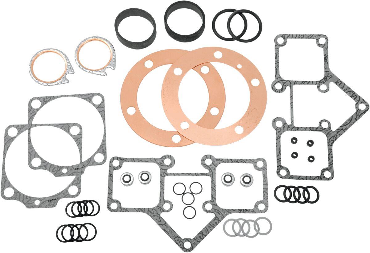 90-9501 - S&S Cycle 3.625" Bore Gasket Kit For Harley Davidson FL 1200 1970-1977