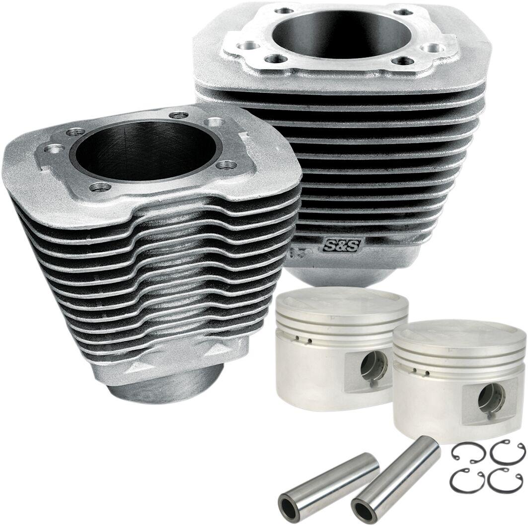 910-0179 - S&S Cycle 3.500" Cylinder & Piston Kit For Harley Davidson FLHR 1340 1994-1998 - Aluminium
