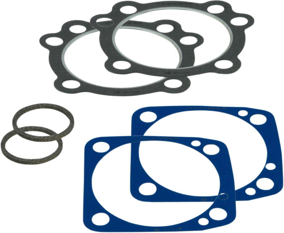 90-1906 - S&S Cycle 3.625" Bore Head Installation Gasket Set For Harley Davidson FLH 1340 1984
