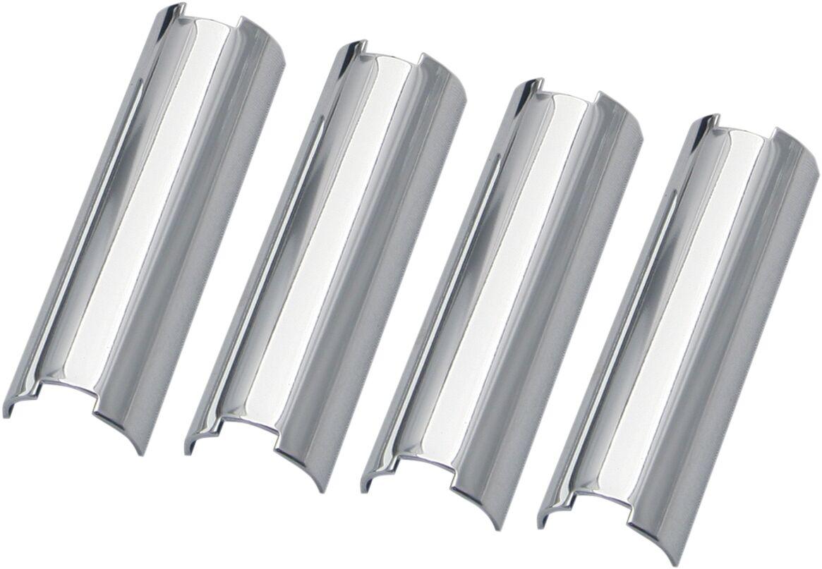 93-4070 - S&S Cycle Pushrod Cover Keeper Set For Harley Davidson FLHR 1340 1994-1998 - Chrome