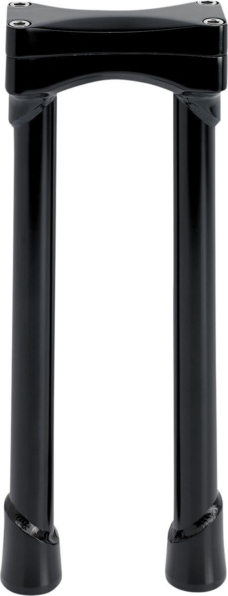 6413-201-12 - Biltwell Murdock O/S Risers 30.5 cm (12") - Black/Satin