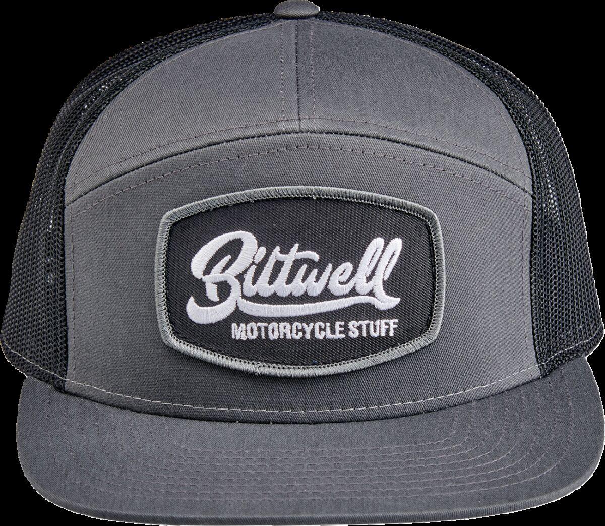 8002-2044-00 - Biltwell Mens Adult Ridgecrest Hat One Size - Black/Grey