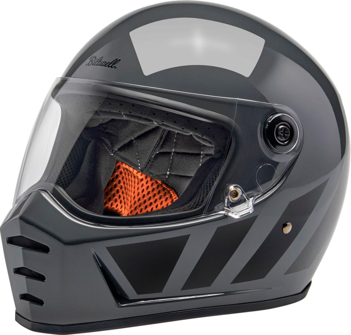 Biltwell Storm Gray 1004-569-503 - Lane Splitter 22.06 Helmet Medium - Storm Grey