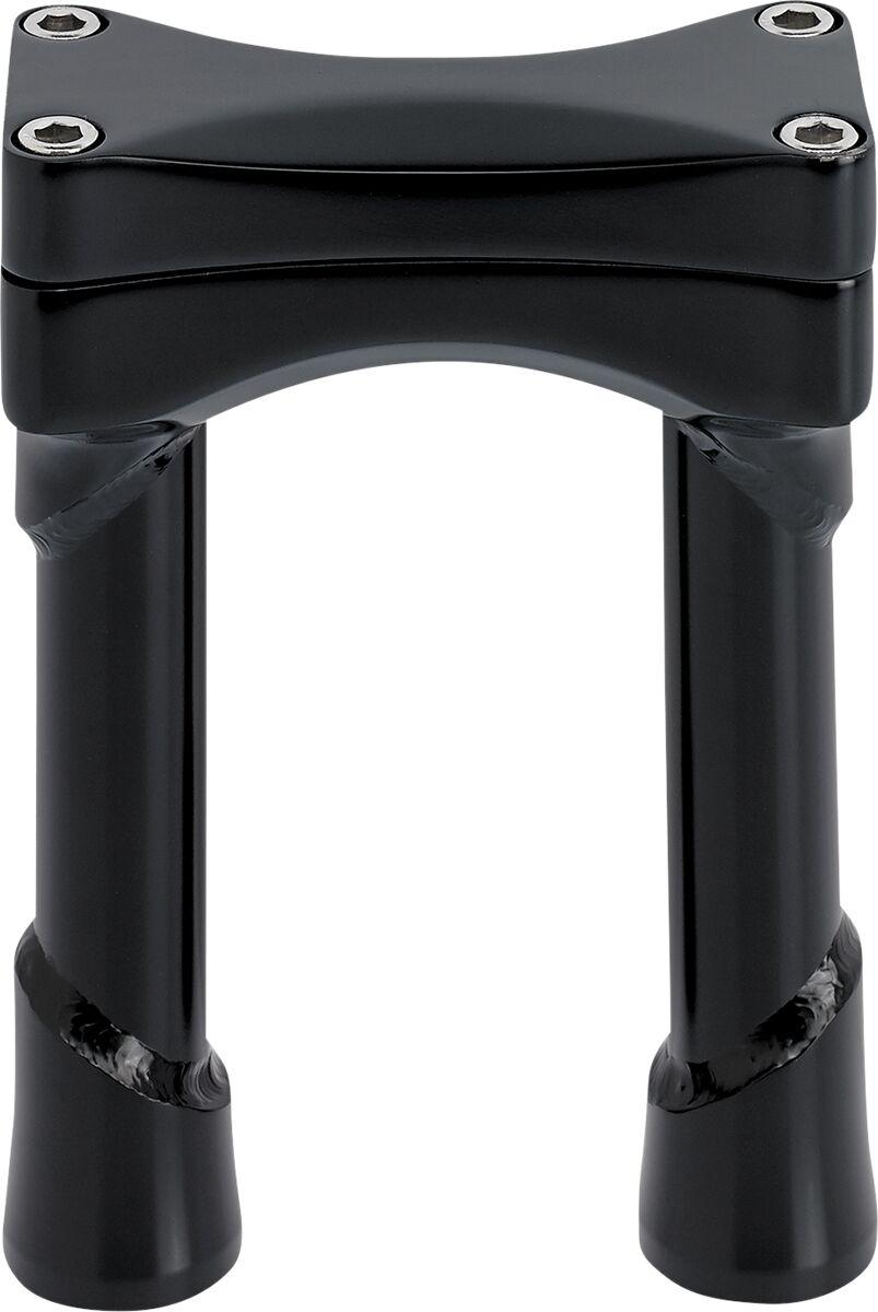 6413-201-06 - Biltwell Murdock O/S Risers 15 cm (6") - Black/Satin