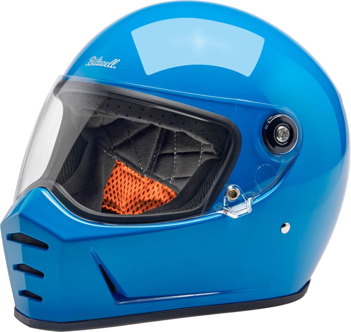 1004-129-502 - Biltwell Lane Splitter 22.06 Helmet Small - Gloss/Tahoe Blue