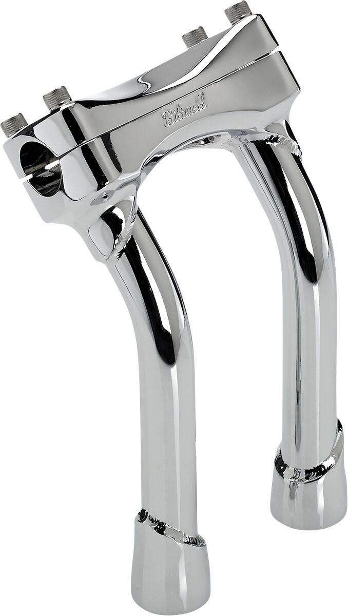 6414-105-08 - Biltwell Murdock O/S Risers 20.5 cm (8") - Chrome