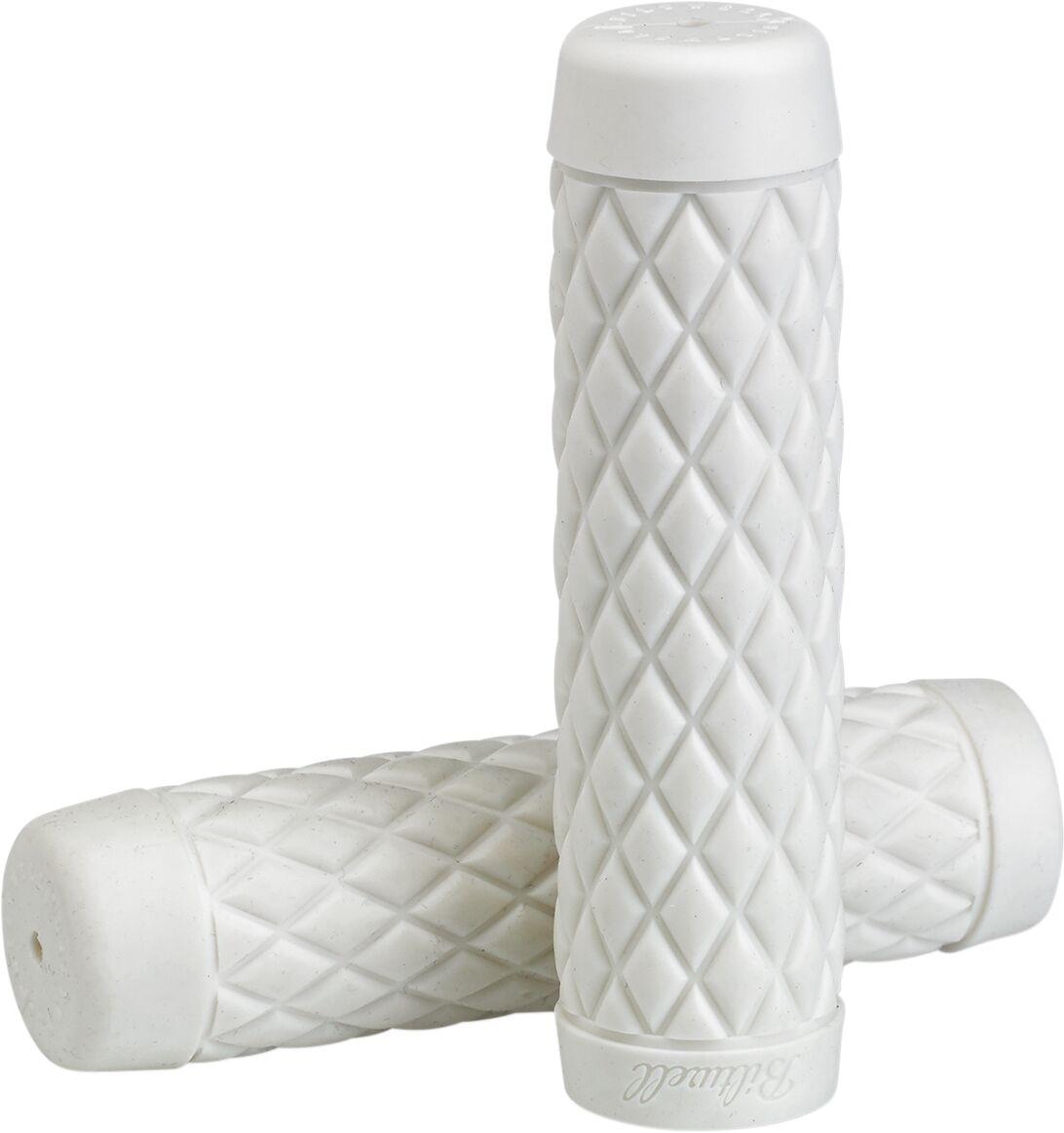 6705-0278 - Biltwell Torker Closed End Grips - White