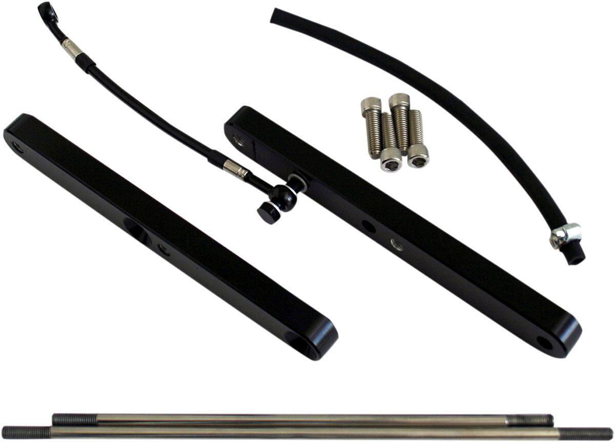 BPEV-4B - Accutronix +4" Forward Control Extension Kit For Victory Gunner 106 2015-2017 - Powder-Coated