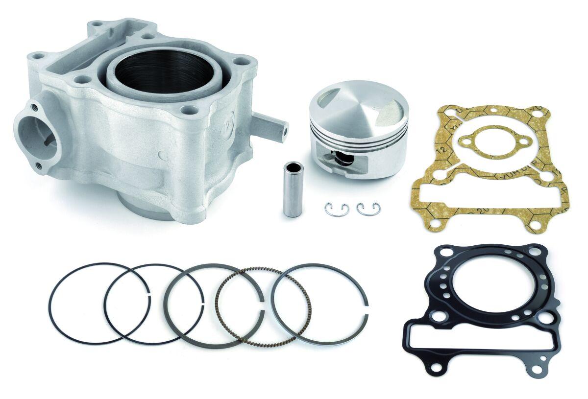 Airsal Natural Aluminum 020462524 - Cylinder Kit For Honda Fes 125 1998-2007 125 Cc - Aluminum