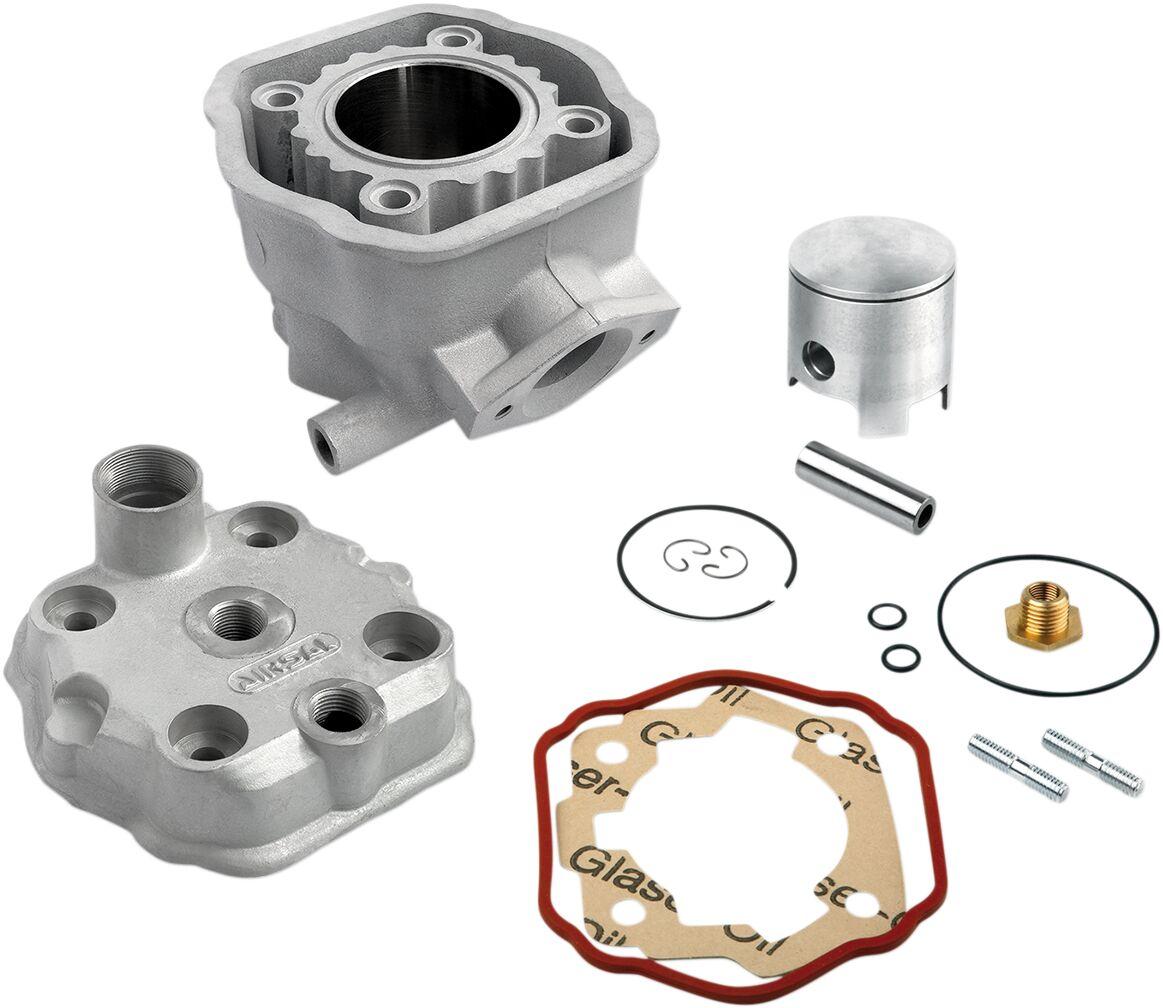 Airsal Natural Aluminum 01081548 - Cylinder Kit For Derbi Gpr 50 2003 70 Cc - Aluminum