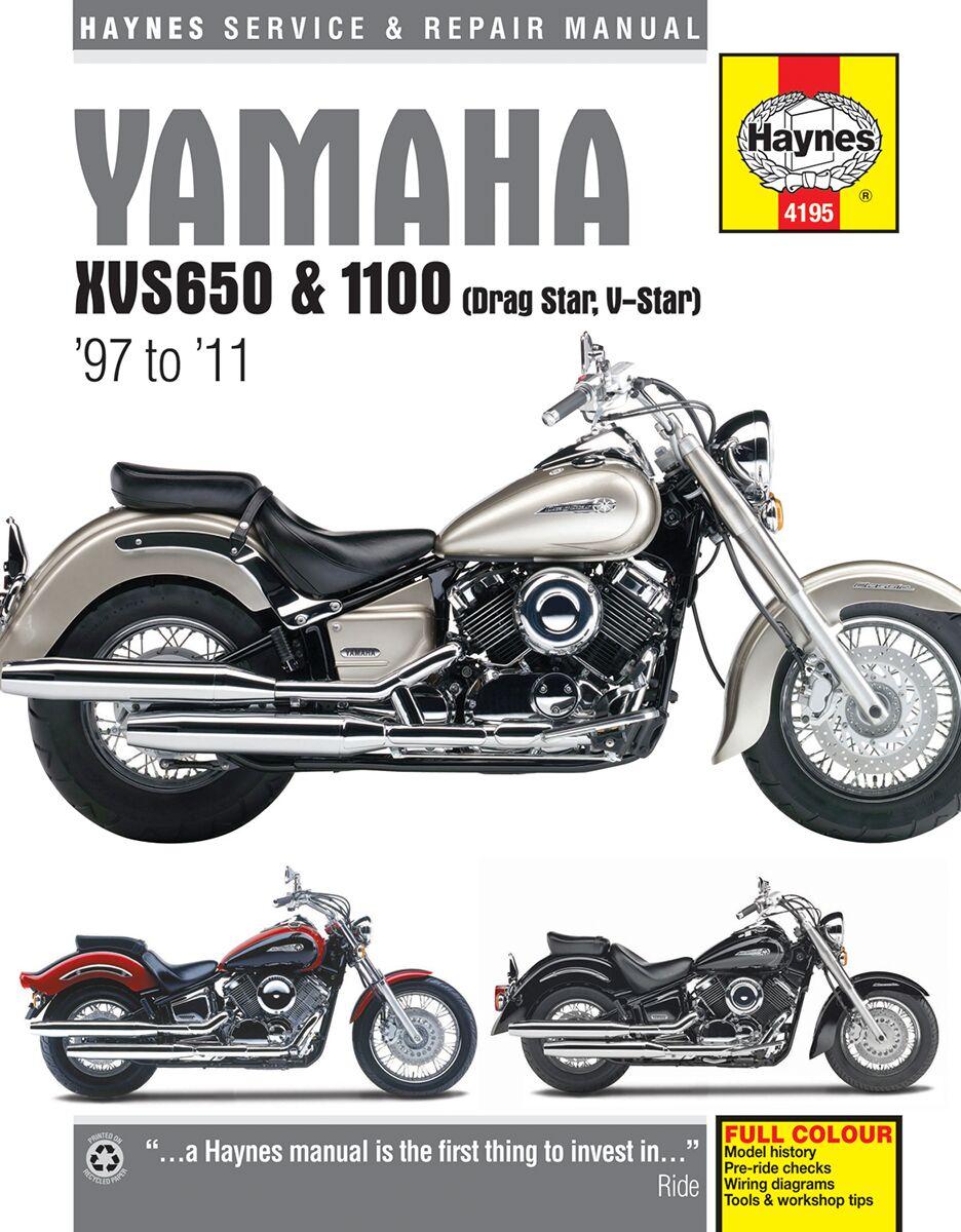 9781785212697 - Haynes Repair Manual For Yamaha XVS 1100 1999-2002