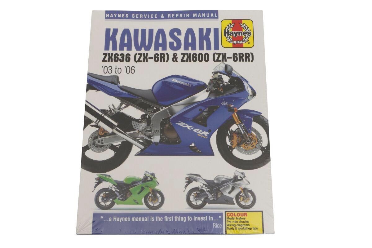 9781785210136 - Haynes Service Manual For Kawasaki ZX-6 R 636 2003-2006