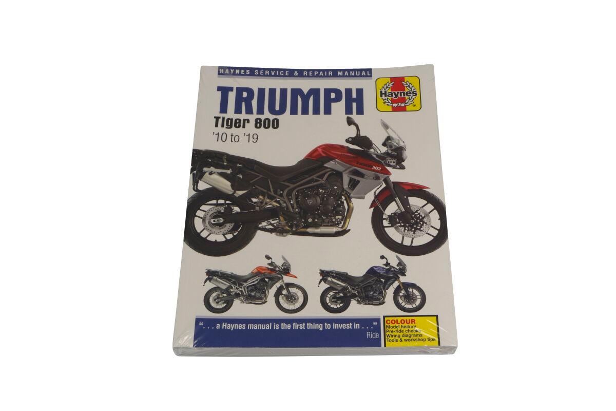 9781785214561 - Haynes Service Manual For Triumph Tiger 800 2011-2014