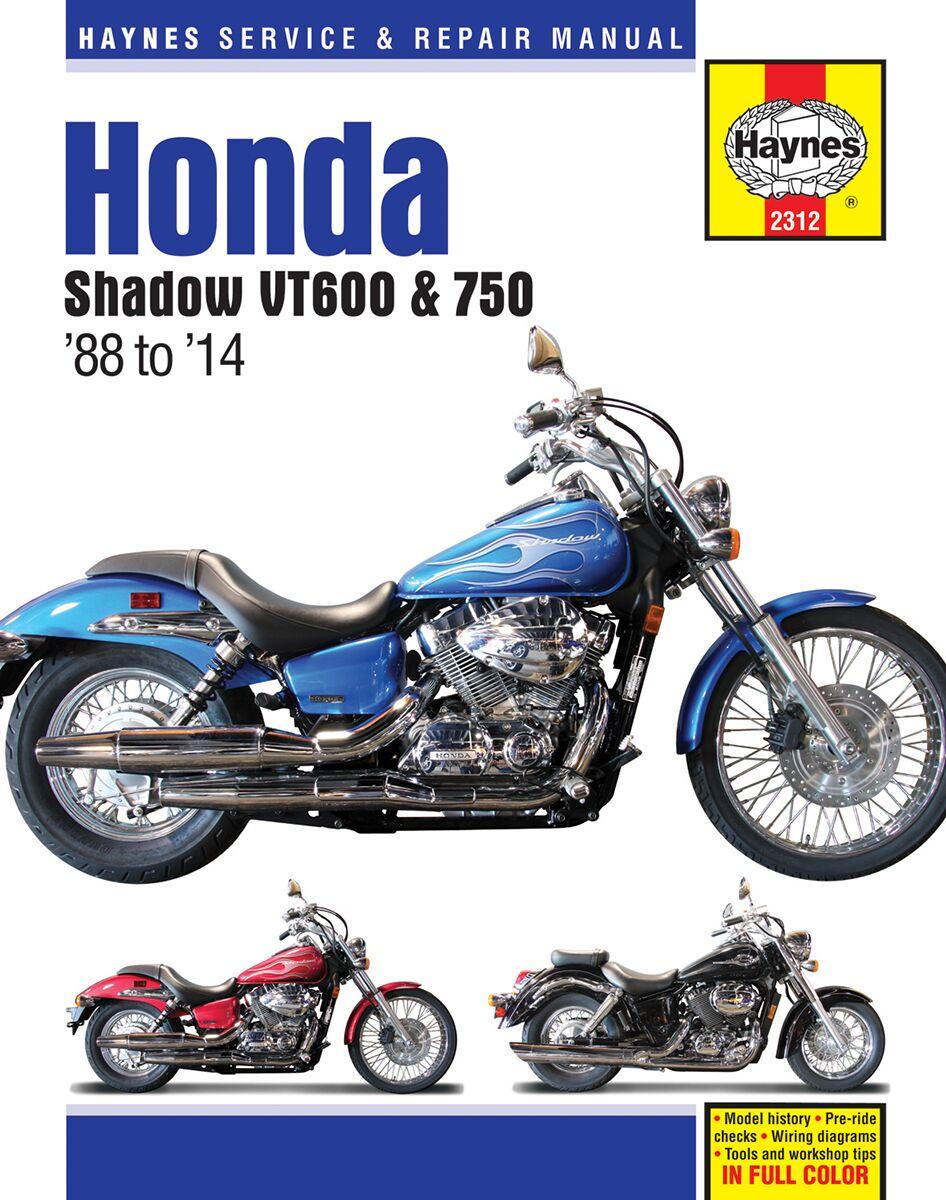 9781620923979 - Haynes Repair Manual For Honda VT 600 C 1988-1989