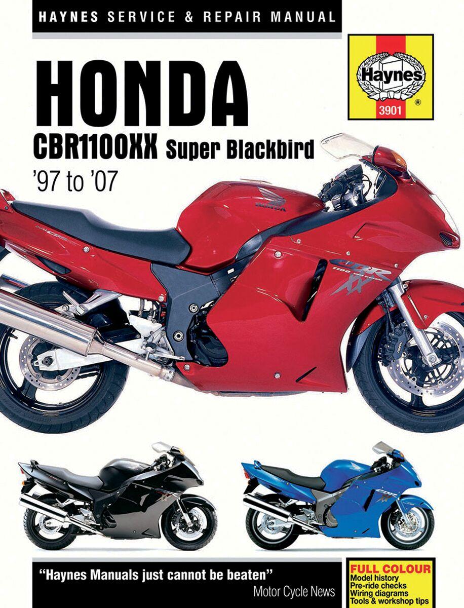 Haynes 9781785210525 - Repair Manual For Honda Cbr 1100 Xx 1997-2007