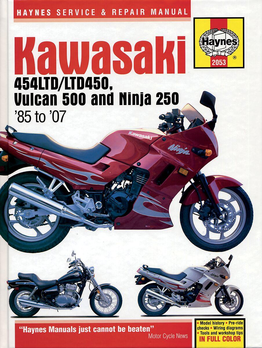 Haynes 9781620922347 - Repair Manual For Kawasaki En450 1985-1990