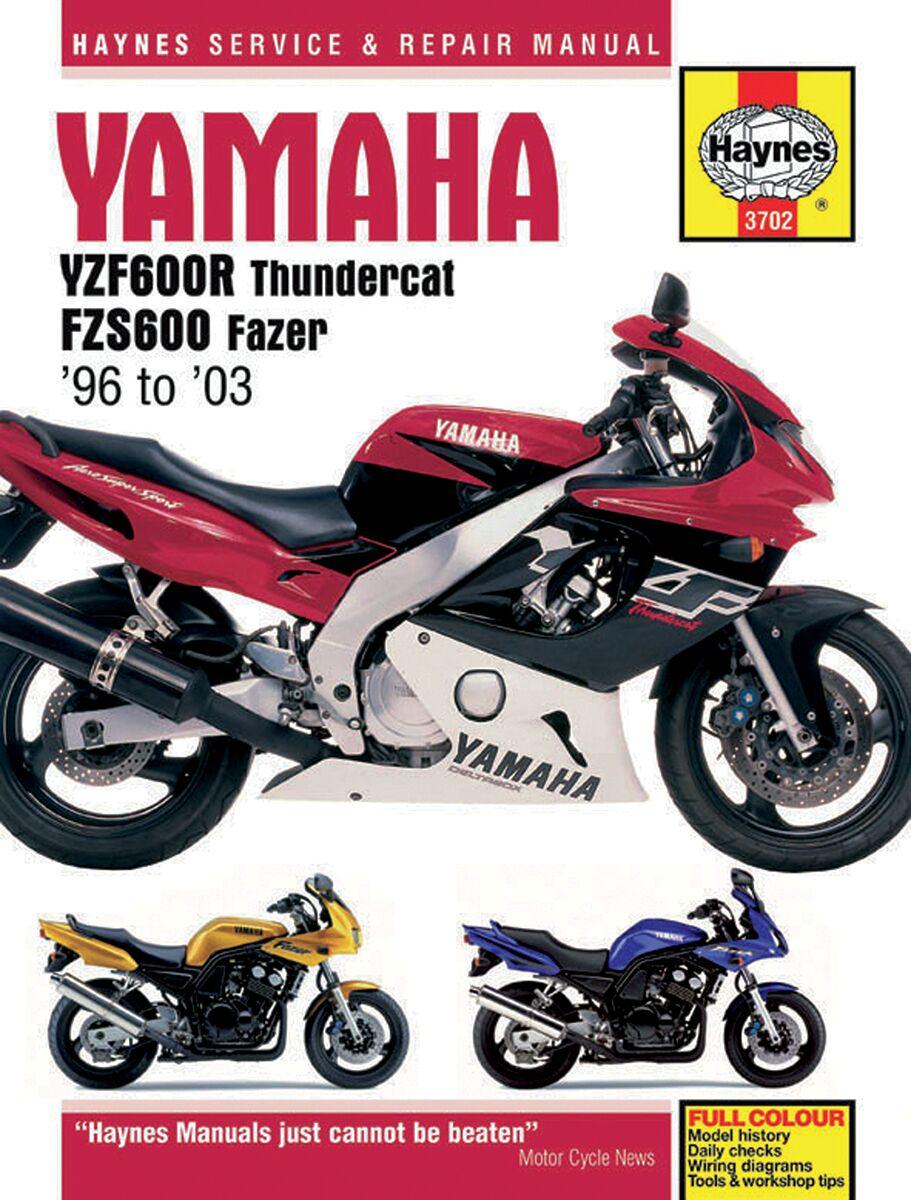 9781785212956 - Haynes Repair Manual For Yamaha FZS 600 1998-2003