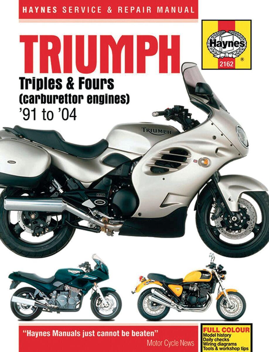 9781785210495 - Haynes Repair Manual For Triumph AdVentureR 900 1996-2001
