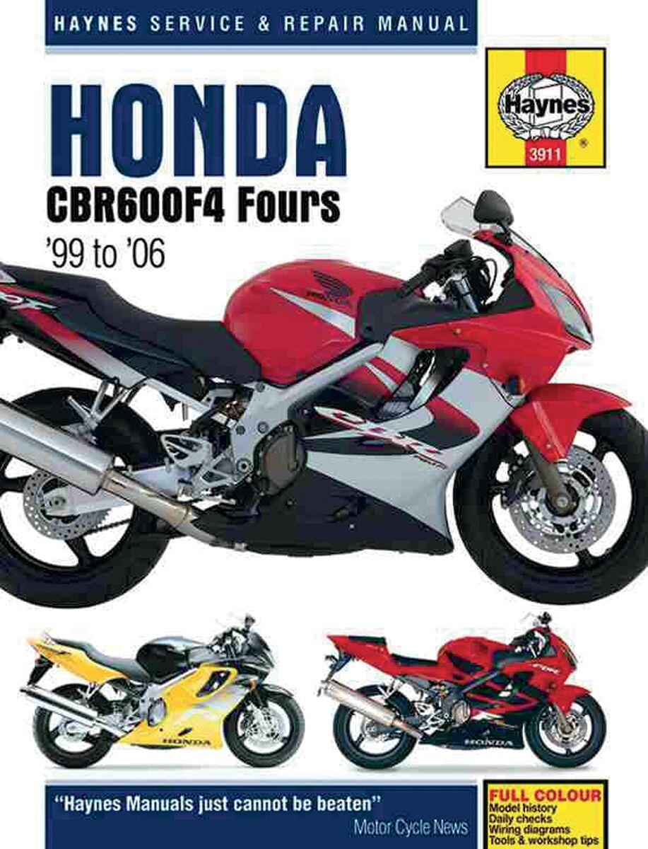 9781785213175 - Haynes Repair Manual For Honda CBR 600 F 1999-2006