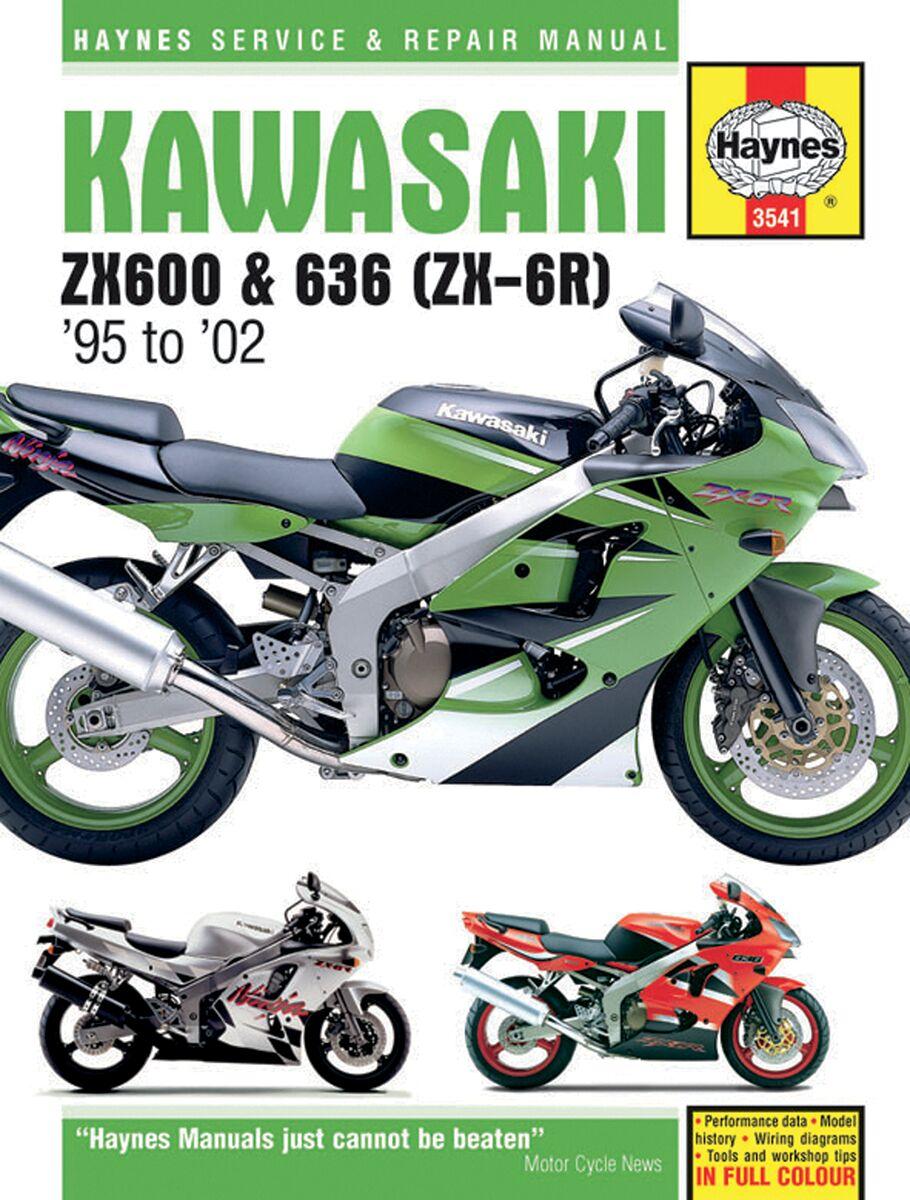 9781785210006 - Haynes Repair Manual For Kawasaki ZX-6 R 600 1995-2001
