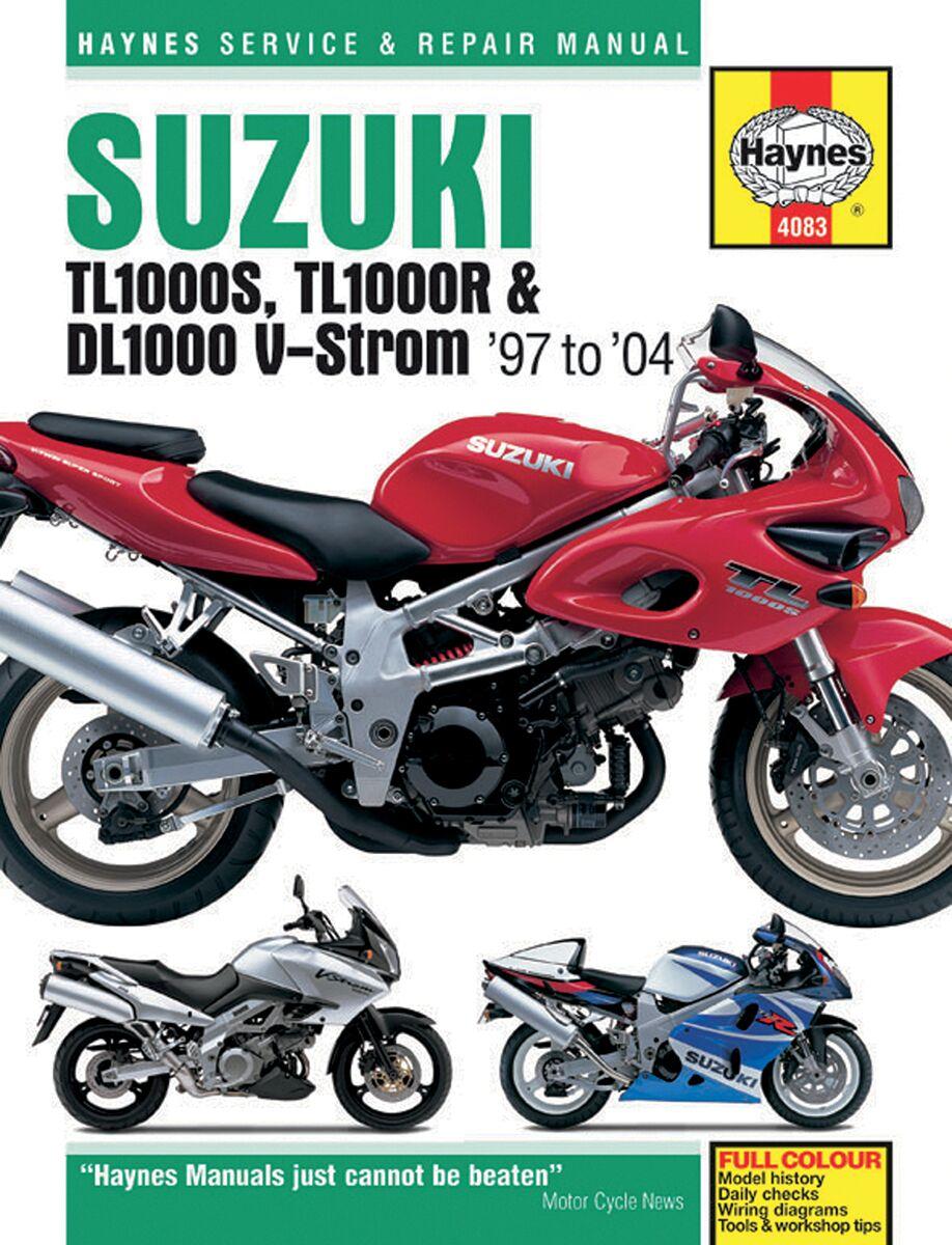 9781785213120 - Haynes Repair Manual For Suzuki DL 1000 2002-2004