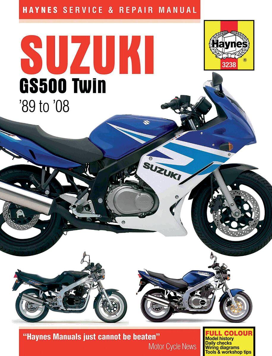 Haynes 9780857339850 - Repair Manual For Suzuki Gs 500 E 1989-2007