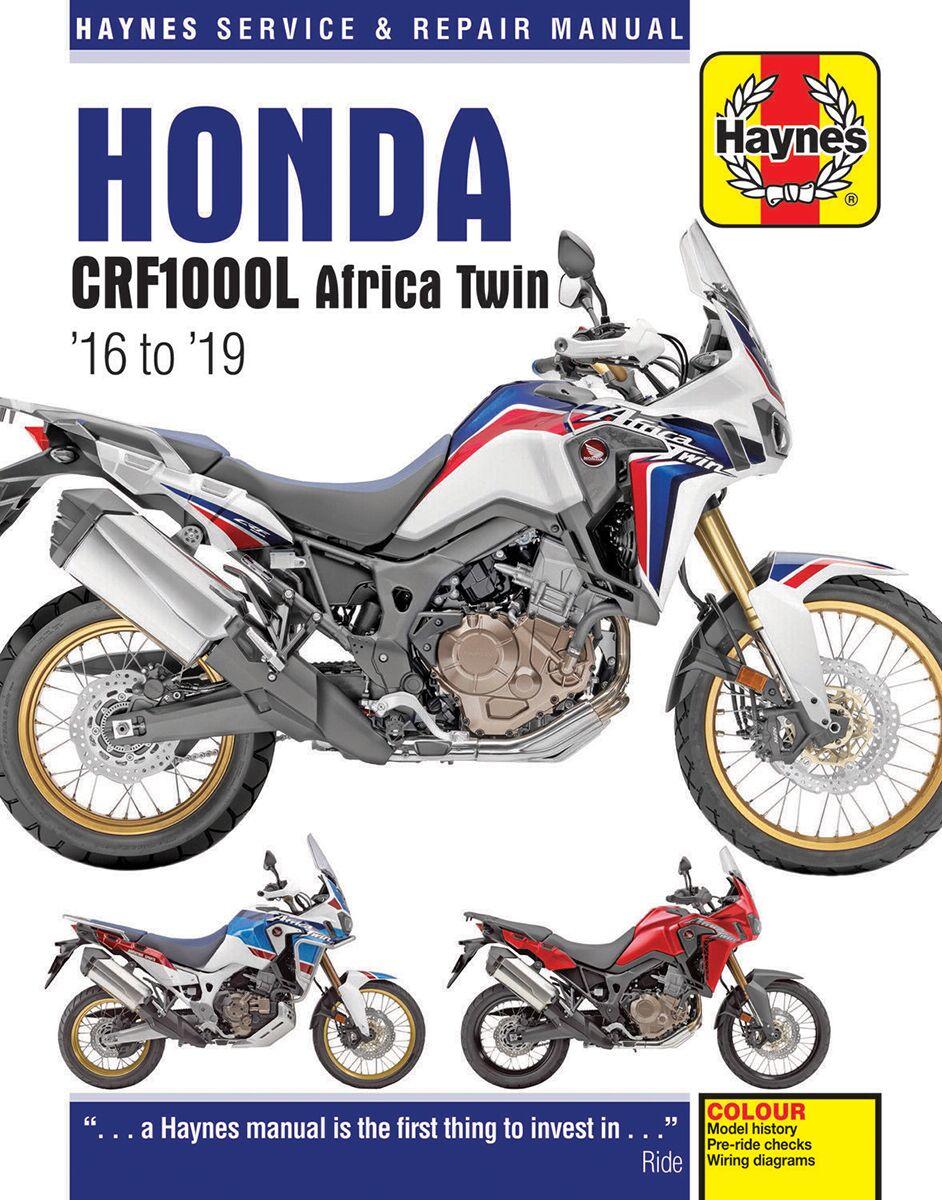 Haynes 9781785214349 - Repair Manual For Honda Crf1000 L 2016-2019