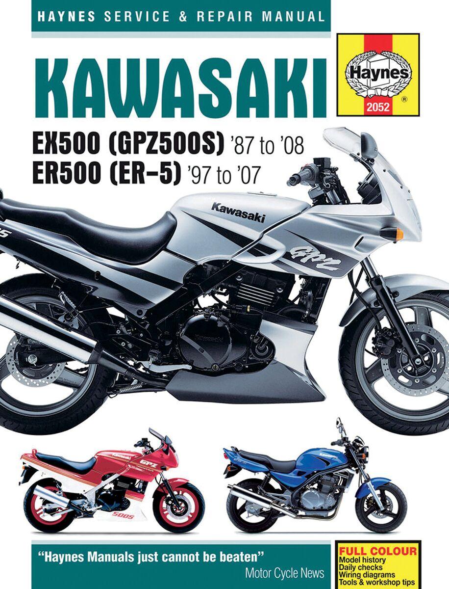 9781785212932 - Haynes Repair Manual For Kawasaki ER-5 1997-2006