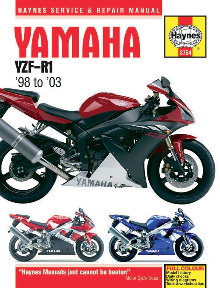 9781785213427 - Haynes Repair Manual For Yamaha YZF-R1 1000 1998-2003