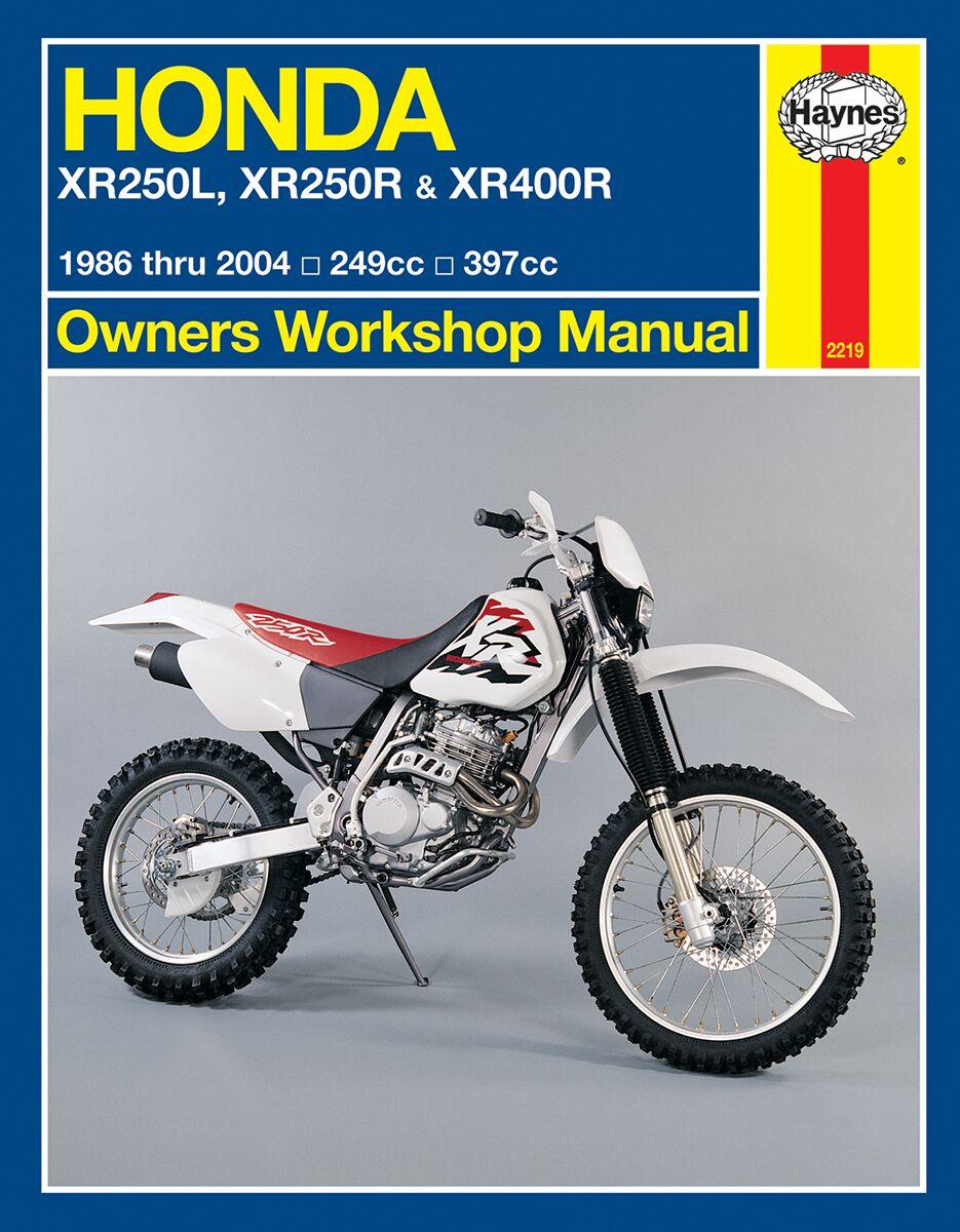 Haynes 9781620920961 - Repair Manual For Honda Xr250l 1991-1994
