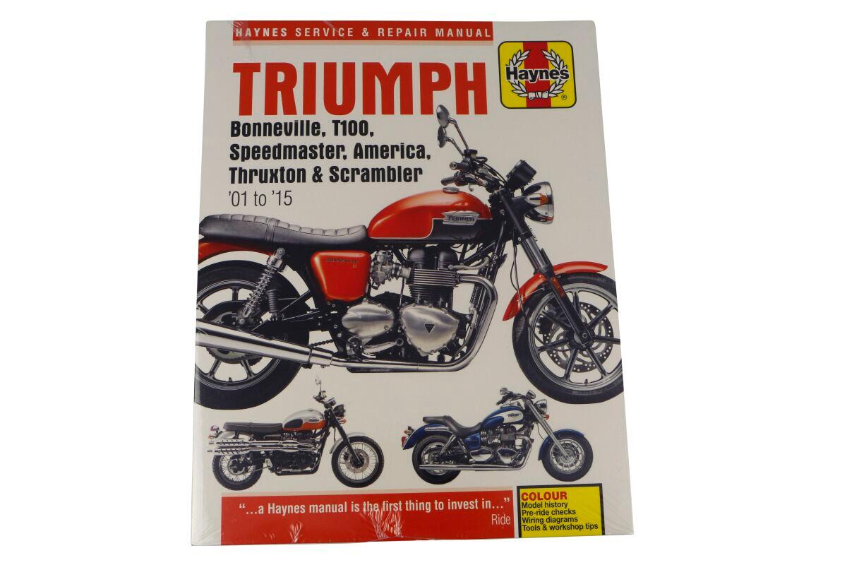 Haynes Manual 4364 for Triumph Bonneville/Speedmaster, Thruxton, Scrambler, T100 - Image 7