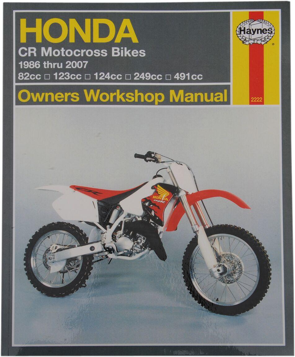 Haynes 9781563928925 - Repair Manual For Honda Cr125 1986-2007