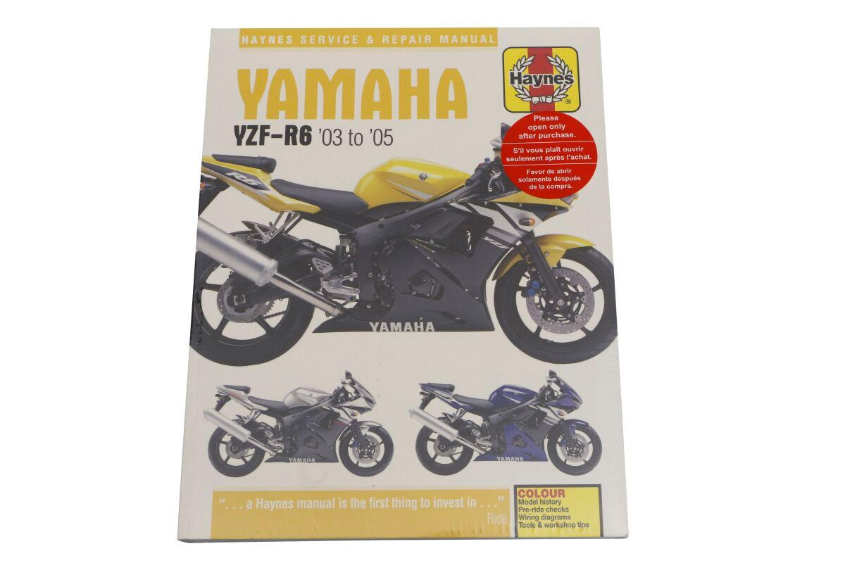 9781785213816 - Haynes Service Manual For Yamaha YZF-R6 600 2003-2005