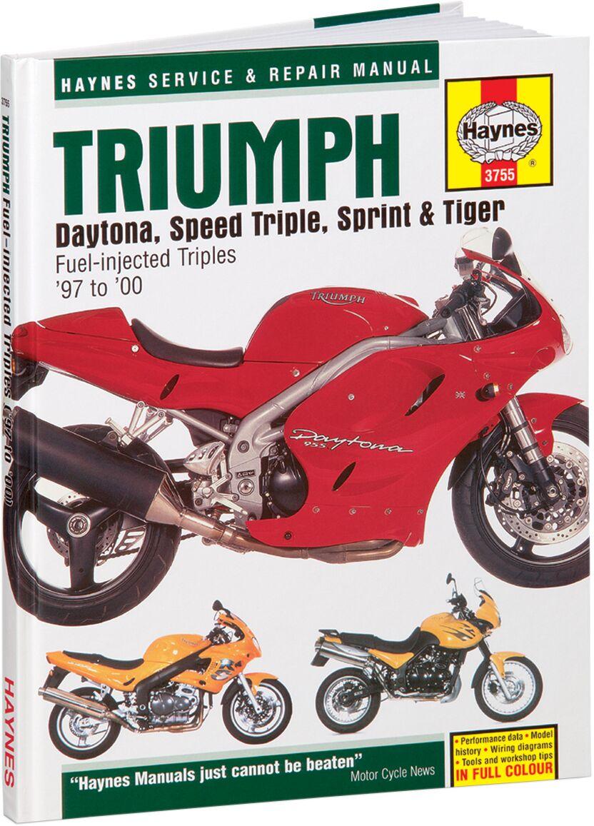 9780857339393 - Haynes Repair Manual For Triumph Daytona 955 1997-1998