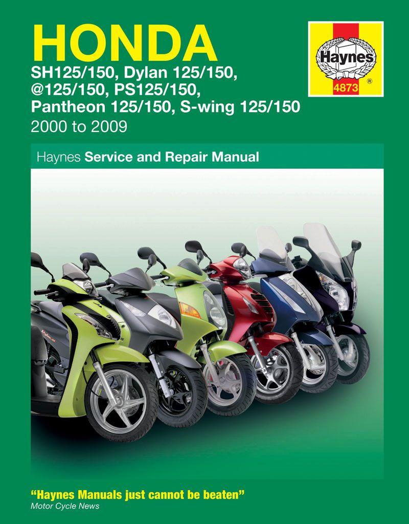 9781844258734 - Haynes Service Manual For Honda FES 125 2001-2009