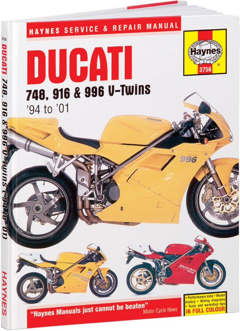 Haynes 9780857339577 - Repair Manual For Ducati 748 1995-2001