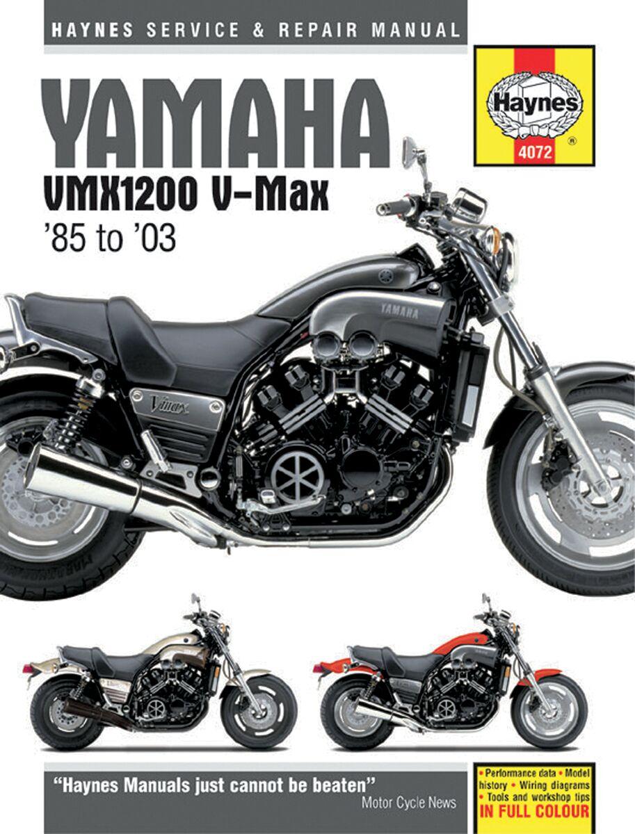 9780857338655 - Haynes Repair Manual For Yamaha VMX-12 1200 1987-2002