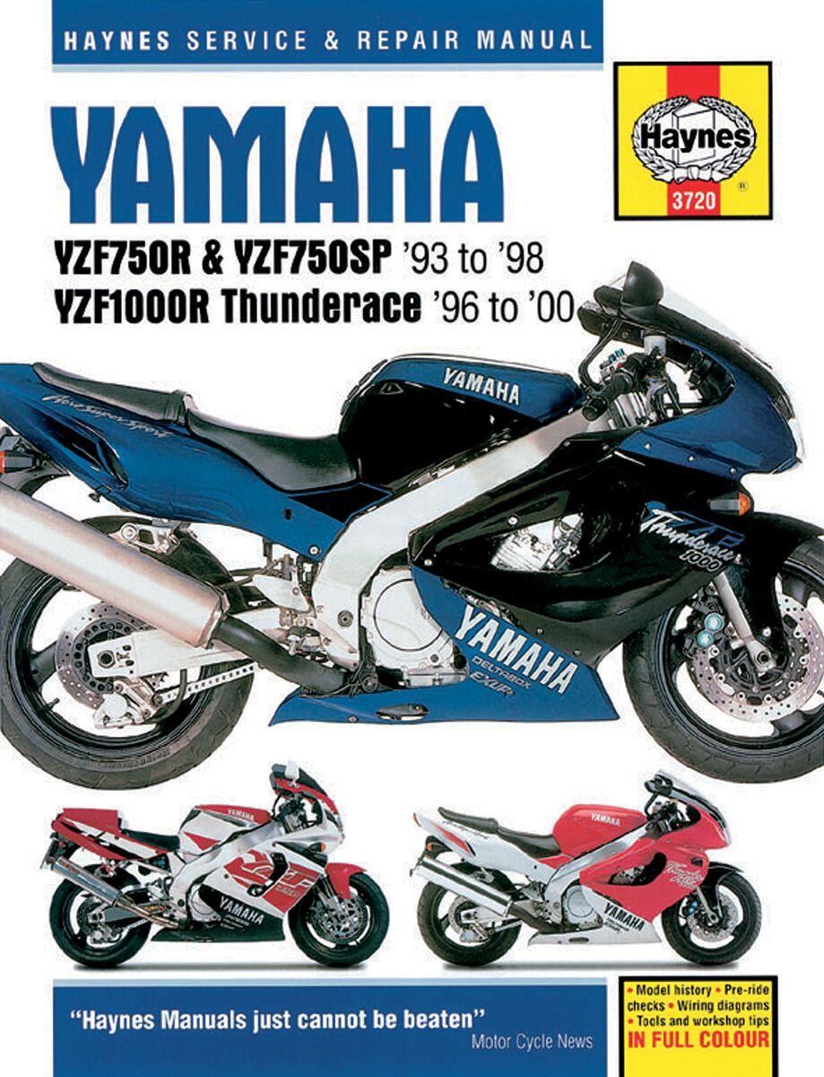 9781785213090 - Haynes Repair Manual For Yamaha YZF 1000 R 1996-2000
