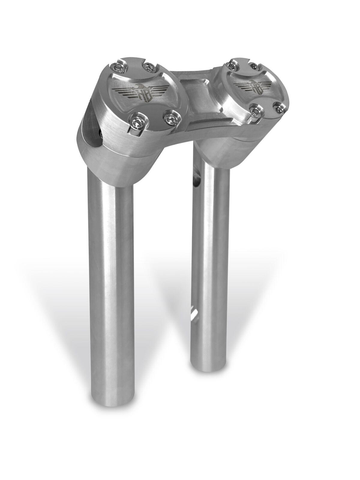 HB-RPB-8-SS - Heinz Bikes Clubstyle Pullback Riser For Harley Davidson FLD 1690 2012-2013 20.5 cm (8") - Silver