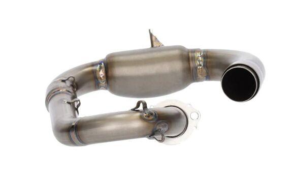 YF-219-HM0 - HGS Mid Pipe For Fantic XXF 250 2021-2024 - Stainless Steel