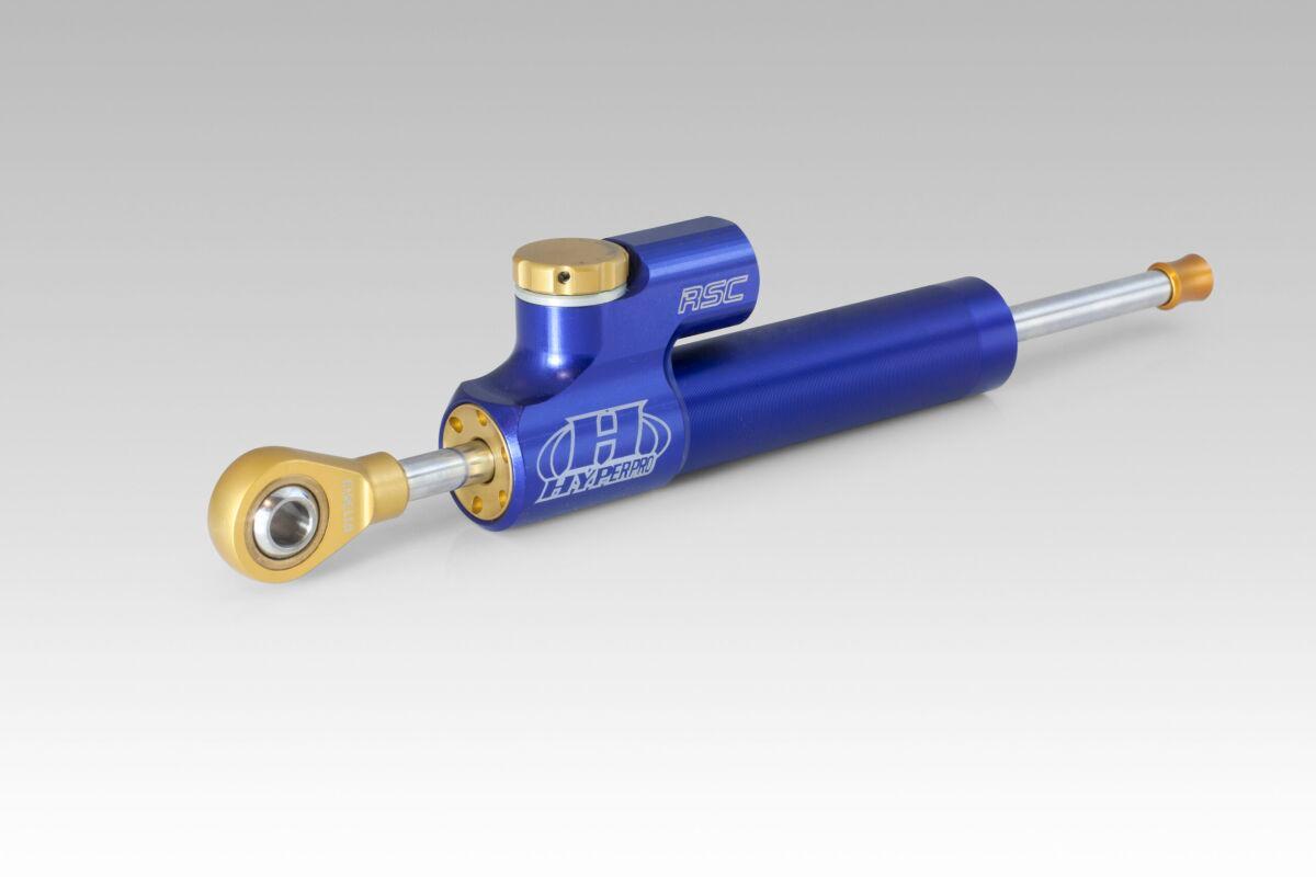 DS-068P-NP1-R - Hyperpro Steering Damper Mounting Kit For KTM Adventure 790 2019-2020 - Blue
