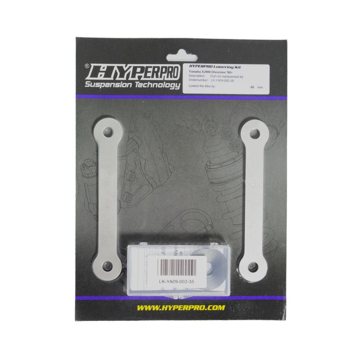 LK-YA09-002-35 - Hyperpro Lowering Kit For Yamaha XJ 900S -35mm 1995-2003 Rear