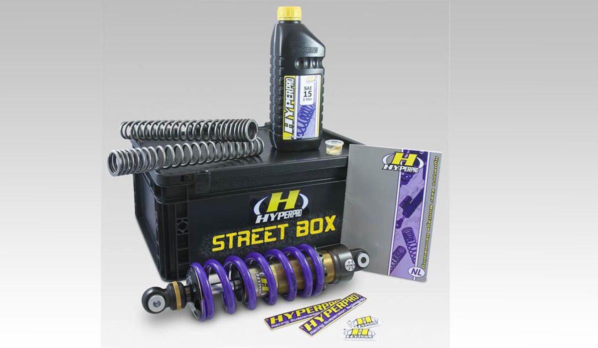SB-YA09-6ADP - Hyperpro Streetbox Full Suspension Kit For Yamaha MT-09 2015-2020 Fits Front & Rear