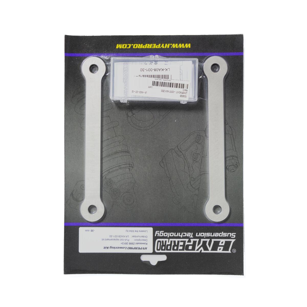 LK-KA08-001-30 - Hyperpro Lowering Kit For Kawasaki Z 800 -30mm 2013-2016 Rear